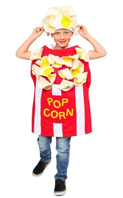 Dress Up America Popcorn Costume For Kids - Xx-small : Target